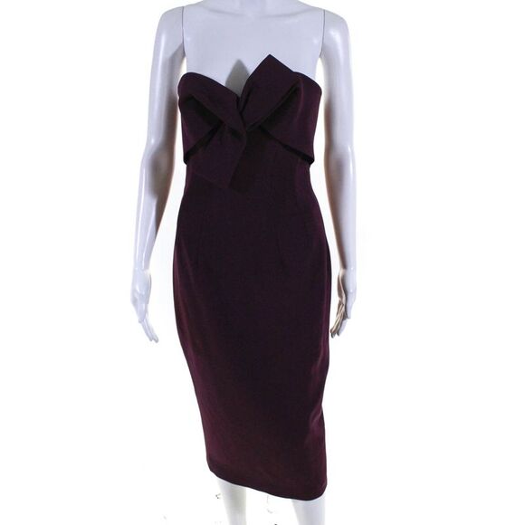 Lucian embroidered black dress